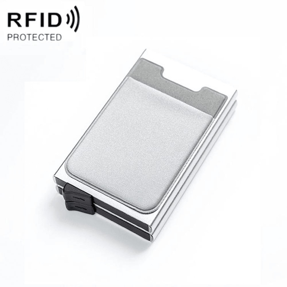 RFID Blocking Aluminum Wallet PopUp Card Holder Slim Secure Credit Card Case 9