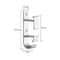 Adhesive Bathroom Hook For Basin Towel And Lid Storage 2