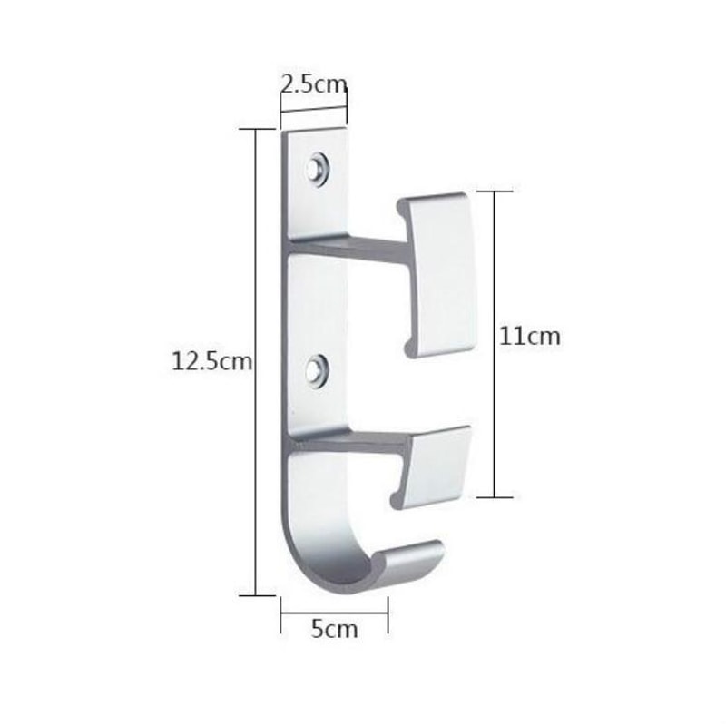 Adhesive Bathroom Hook For Basin Towel And Lid Storage 2