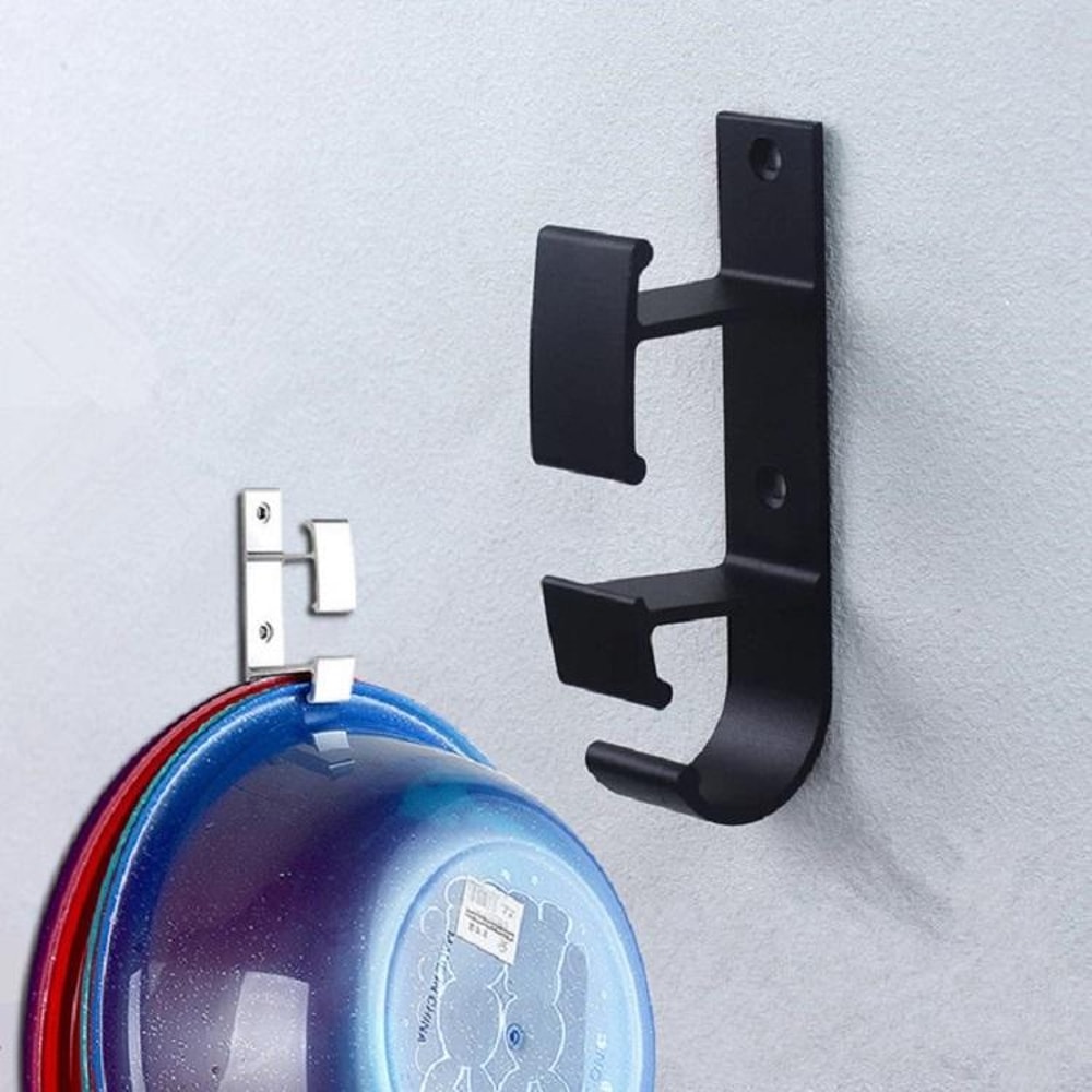 Adhesive Bathroom Hook For Basin Towel And Lid Storage 3