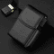 Slim PU Leather Cigarette Case With Lighter Holder Business Card Organizer 8