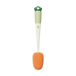 carrot shape bottle & cup cleaning brush long handle kitchen cleaning tool