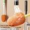 Carrot Shape Bottle Cup Cleaning Brush Long Handle Kitchen Cleaning Tool 11