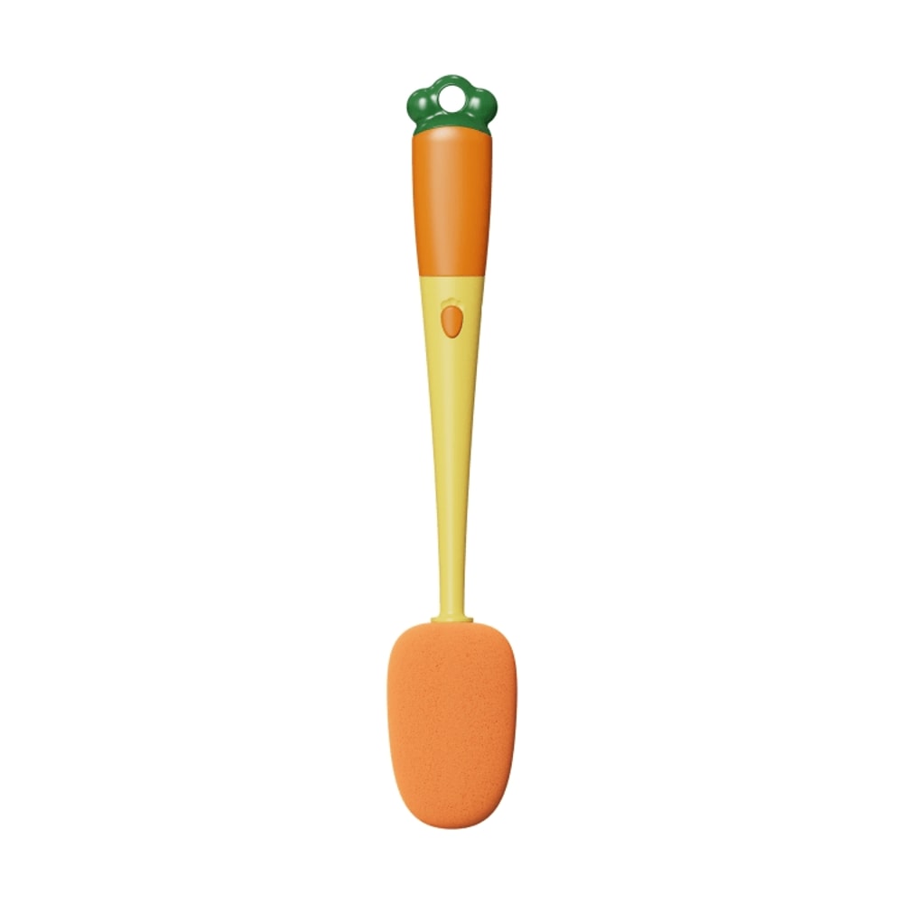 Carrot Shape Bottle Cup Cleaning Brush Long Handle Kitchen Cleaning Tool 15