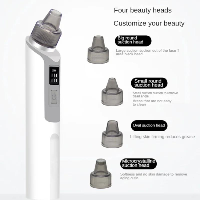 peed Electric Blackhead Remover Vacuum with LCD Display Facial Pore Cleaning Device