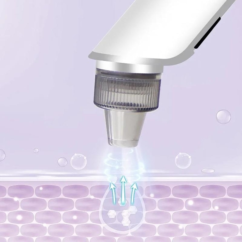 peed Electric Blackhead Remover Vacuum with LCD Display Facial Pore Cleaning Device