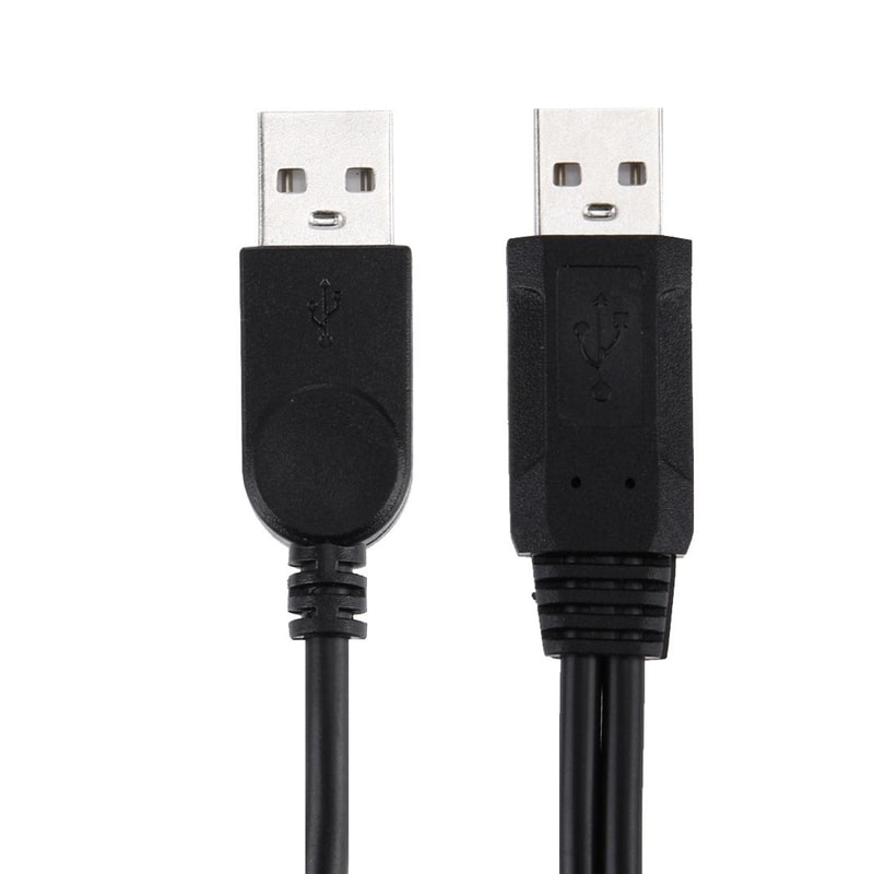 2 In 1 Micro USB Charging Cable Compact Dual USB Data Cable For Travel Everyday Use 2