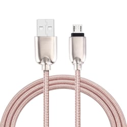 durable micro usb charging cable 1m woven fast sync cable with copper cores