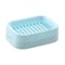 Dual Layer Soap Dish With Drain Plastic Soap Saver Holder 0