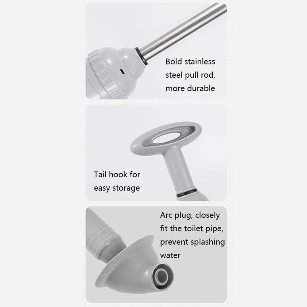 High Pressure Toilet Plunger And Toilet Clog Remover 3