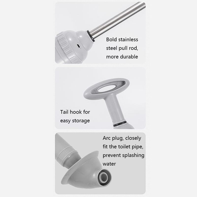High Pressure Toilet Plunger And Toilet Clog Remover 3