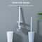 Long Handle Soft Toilet Cleaning Brush Set For Bathroom 5
