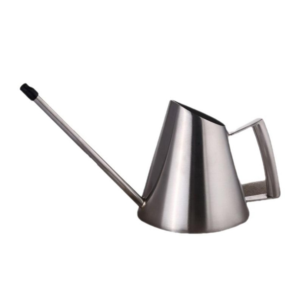 Precision Stainless Steel Long Spout Watering Can For Indoor Plants Lightweight 0