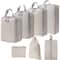 8 in 1 Compression Packing Cubes Set, Expandable Travel Organizer Bags for Smart Luggage Storage