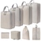 8 in 1 Compression Packing Cubes Set, Expandable Travel Organizer Bags for Smart Luggage Storage