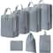 8 in 1 Compression Packing Cubes Set, Expandable Travel Organizer Bags for Smart Luggage Storage