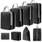 8 in 1 Compression Packing Cubes Set, Expandable Travel Organizer Bags for Smart Luggage Storage