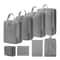 8 in 1 Compression Packing Cubes Set, Expandable Travel Organizer Bags for Smart Luggage Storage