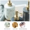 Ceramic Soap Dispenser Refillable Bathroom Shower Gel Bottle 4
