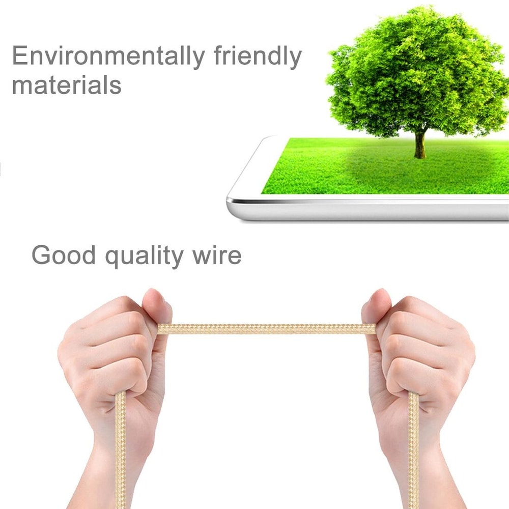 Durable Micro USB Cable Braided Fast Charging USB 20 Data Sync Cable 7