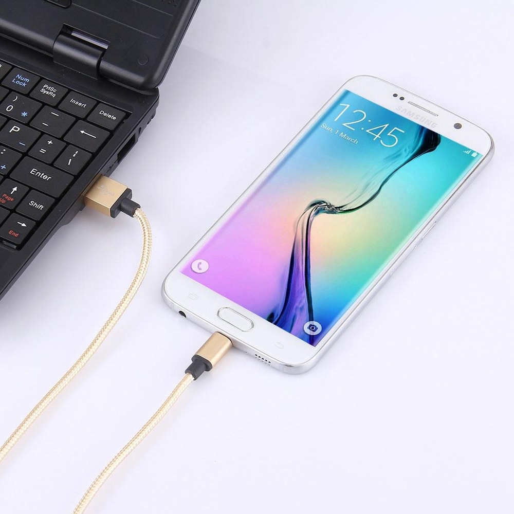 Durable Micro USB Cable Braided Fast Charging USB 20 Data Sync Cable 9