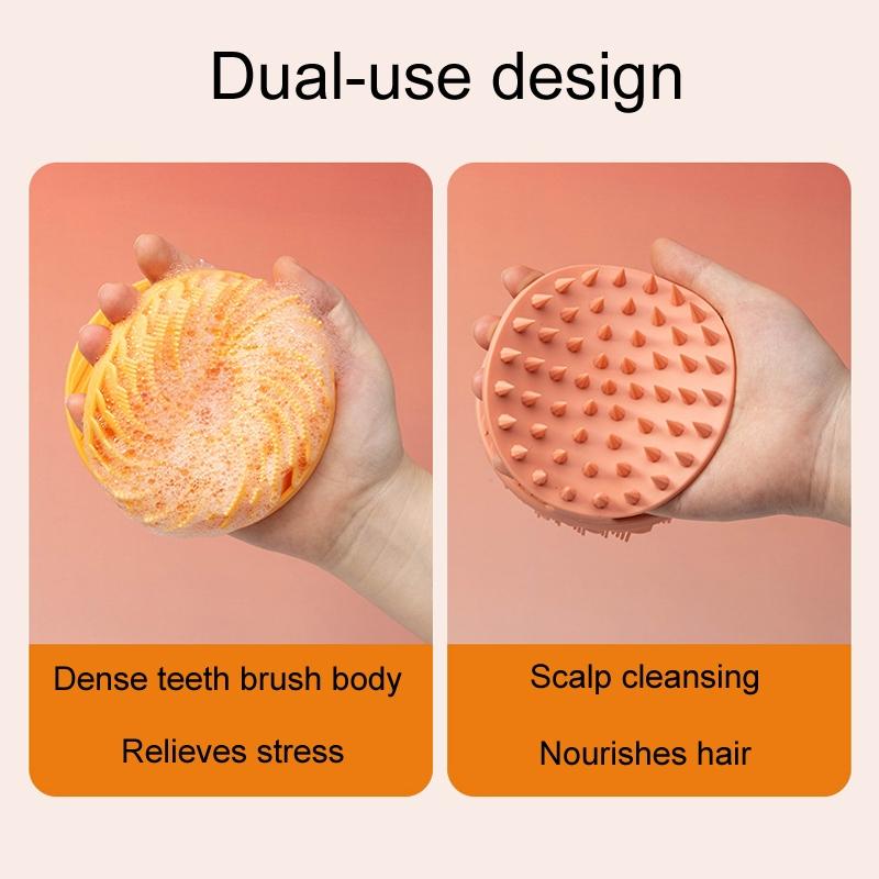 Silicone Body Scrubber And Back Scrubber Massage Bath Brush 4