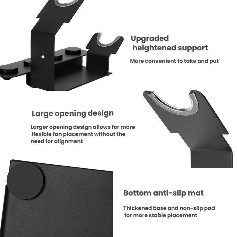 Dyson Hair Dryer Stand with Magnetic Nozzle Holder Desktop Organizer