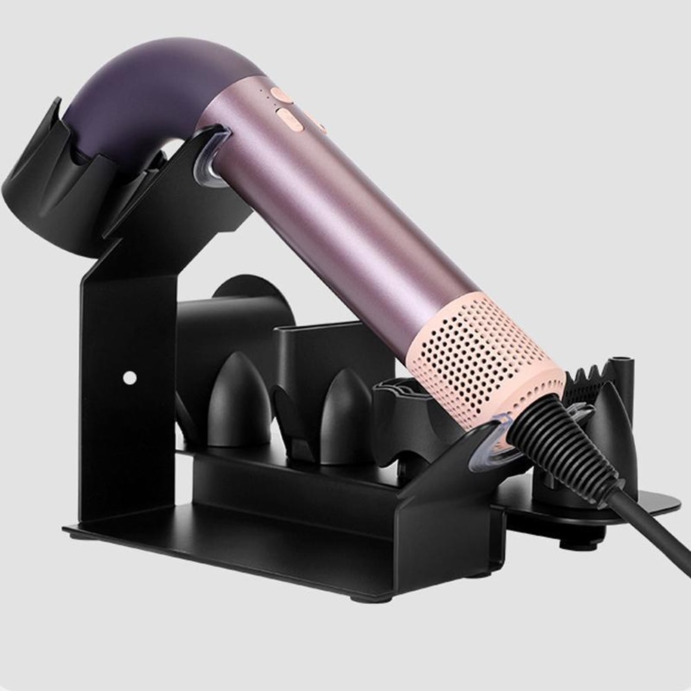 Dyson Hair Dryer Stand with Magnetic Nozzle Holder Desktop Organizer