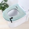Washable Toilet Seat Cover Warmer Soft Cushion Toilet Lid Mat Bathroom Seat Pad