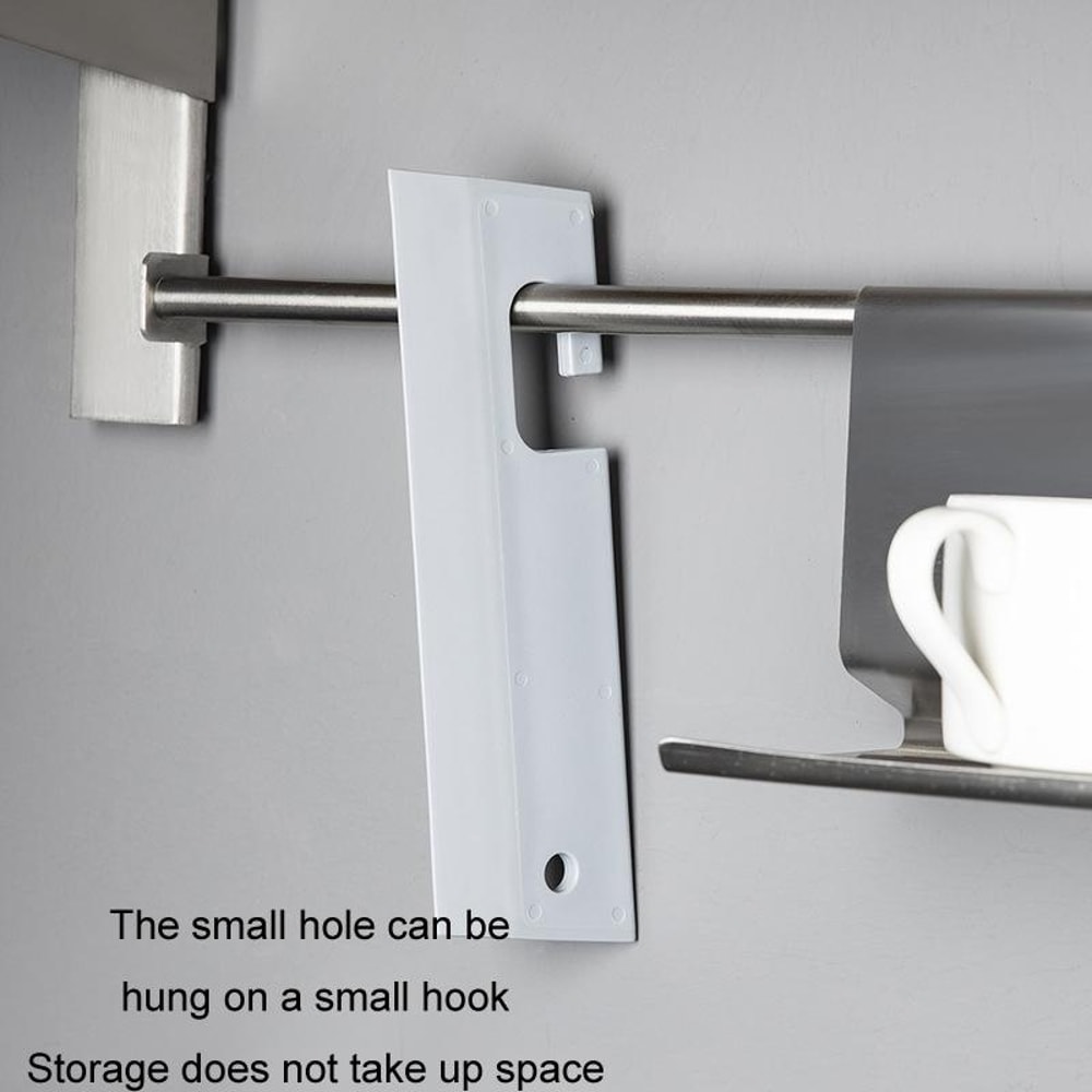 Silicone Bathroom Mirror Wiper Glass Cleaning Tool 4