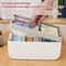 Double Layer Dustproof Medicine Storage Box First Aid Organizer & Emergency Medical Kit Case
