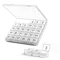 Monthly Pill Organizer 30 Day Pill Box Large Capacity Travel Medicine Case 7