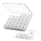 Monthly Pill Organizer 30 Day Pill Box Large Capacity Travel Medicine Case 7
