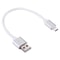 Micro USB Cable Short Braided Charger Cord With Metal Head For Fast Sync And Travel 6