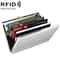 RFID Blocking Aluminum Business Card Holder Slim Multi Card Case Wallet 0