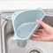 Triangle Kitchen Sink Drain Rack Suction Cup Vegetable Organizer Basket
