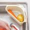 Triangle Kitchen Sink Drain Rack Suction Cup Vegetable Organizer Basket