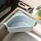 Triangle Kitchen Sink Drain Rack Suction Cup Vegetable Organizer Basket