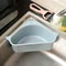 Triangle Kitchen Sink Drain Rack Suction Cup Vegetable Organizer Basket