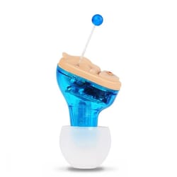 digital hearing aid amplifier with smart noise reduction for clear natural sound