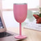 Insulated Wine Tumbler Stainless Steel Wine Cup Vacuum Goblet With Lid 5