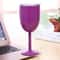 Insulated Wine Tumbler Stainless Steel Wine Cup Vacuum Goblet with Lid