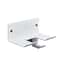 Wall Mounted Hair Dryer Holder with Cord Organizer for Bathroom Storage