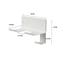 Wall Mounted Hair Dryer Holder with Cord Organizer for Bathroom Storage
