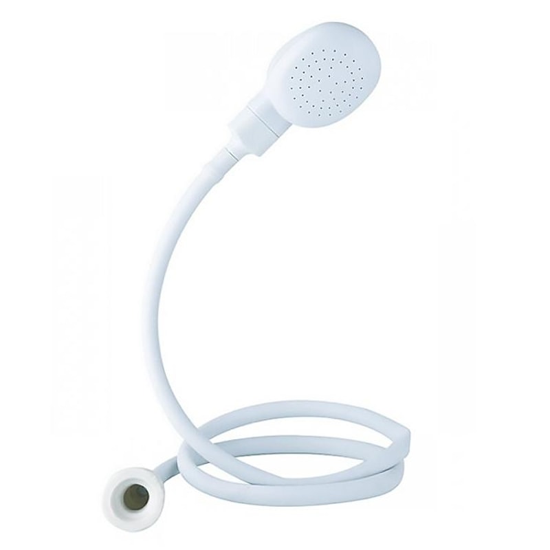 High Pressure Round Handheld Shower Head Water Saving Bathroom Sprayer 2