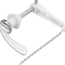 universal toilet flush handle replacement kit with zinc alloy lever and chain