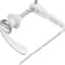Universal Toilet Flush Handle Replacement Kit with Zinc Alloy Lever and Chain