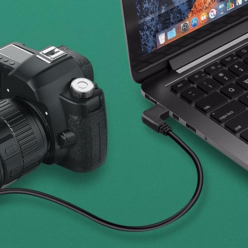 90 USB C Adapter Cable Micro USB Female To Type C Fast Data Sync Connector 3