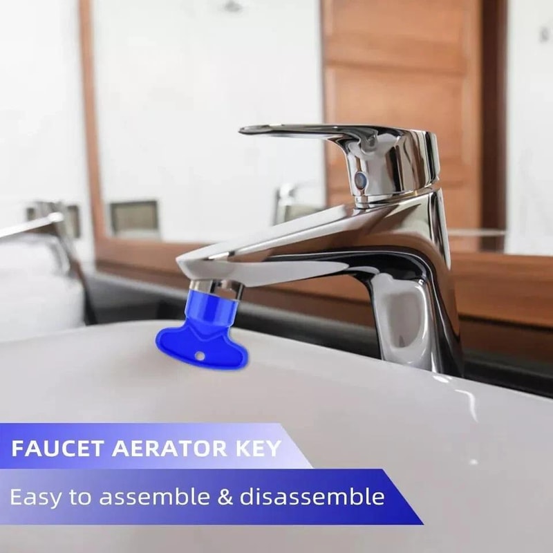 Faucet Aerator Wrench Set Universal Sink Filter Tool For Easy Installation Removal 3
