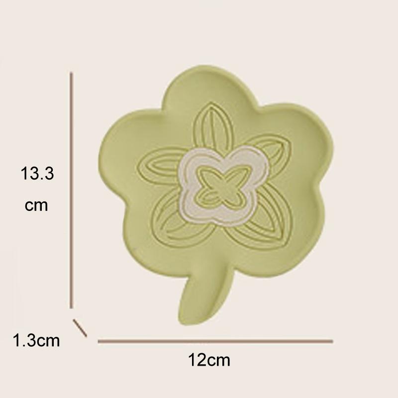 Self Draining Silicone Soap Dish Non Slip Drainage Holder 5